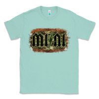Seafoam Camouflage Patterned Mini Tried Classic Tee - Bettercallsaul