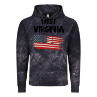 Cloud Black WEST VIRGINIA Vintage Hoodie - Bettercallsaul