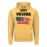 Vintage Mustard WEST VIRGINIA Vintage Hoodie - Bettercallsaul