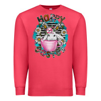 Cardinal Happy Easter Premium Sweatshirt - CowhideDigitalArt