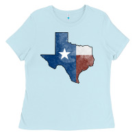 Texas Watercolor Map Ladies Tee | Teevron