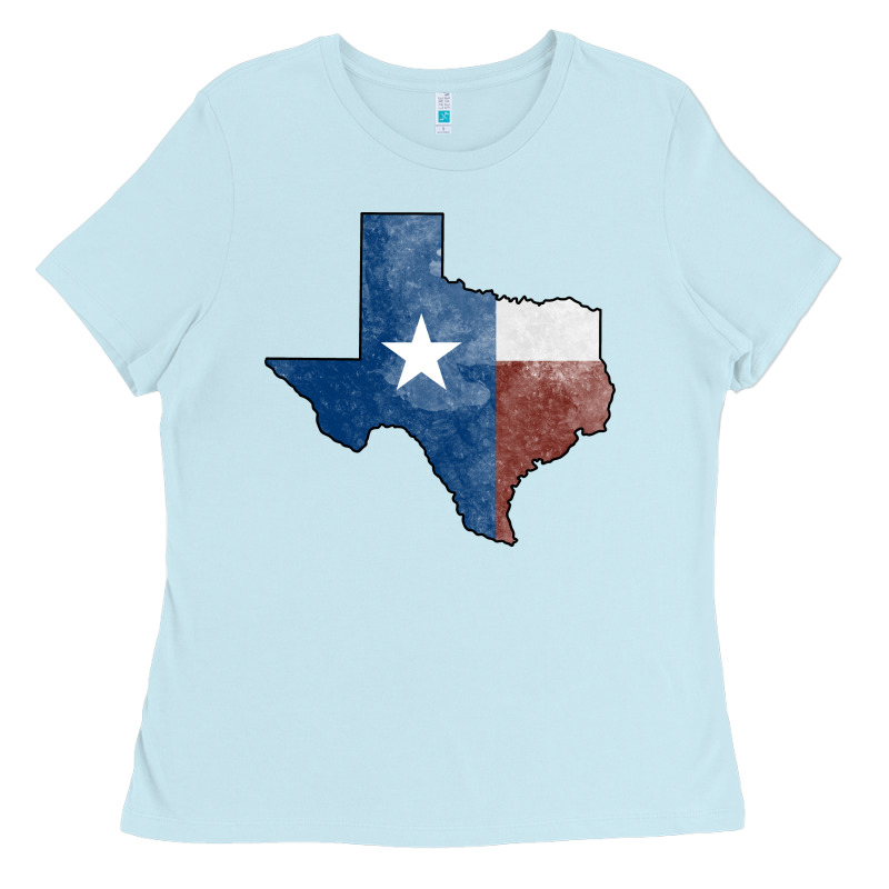 Texas Watercolor Map Ladies Tee by Jasminsmagicworld | Teevron