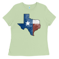 Matcha Texas Watercolor Map Ladies Tee - Jasminsmagicworld