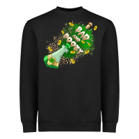 Black Bad and boozy Heavyweight Sweatshirt - CowGirlArtShop