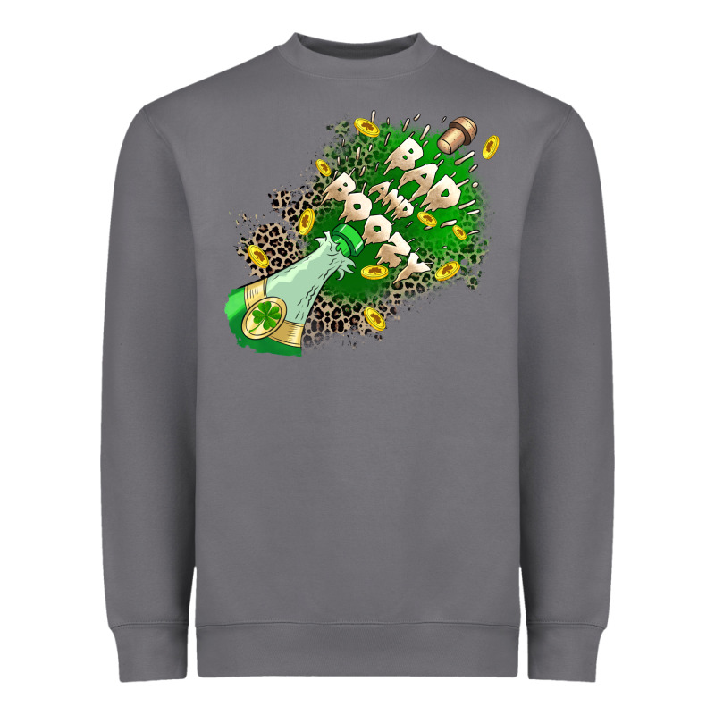 Bad And Boozy Heavyweight Sweatshirt by CowGirlArtShop | Teevron