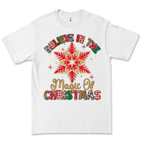 White believe in the magic of christmas Premium Tee - MaliasSmallBusiness