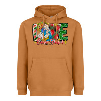 Meerkat Love Came Down Heavyweight Hoodie - CowhideDigitalArt