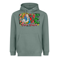 Sage Love Came Down Heavyweight Hoodie - CowhideDigitalArt