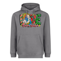 Storm Love Came Down Heavyweight Hoodie - CowhideDigitalArt