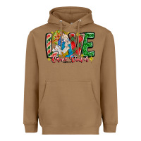 Toasted Coconut Love Came Down Heavyweight Hoodie - CowhideDigitalArt