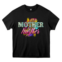 Black mother hustler lightning bolt Heavy Core Tee - NancyCooperArtShop
