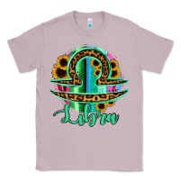 Lilac Libra Zodiac Sign Sunflower Leopard Serape Classic Tee - RanaPortraitStore