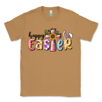 Toasted Coconut Happy Easter With Cross Classic Tee - RanaPortraitStore