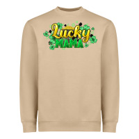 Mushroom lucky mama st patricks Heavyweight Sweatshirt - HowdyJamesFarm