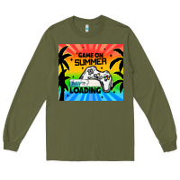 Army Green game on summer loading Long Sleeve Tee - TumblerDesignByShophia