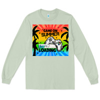 Matcha game on summer loading Long Sleeve Tee - TumblerDesignByShophia