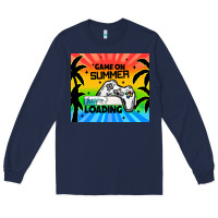Navy game on summer loading Long Sleeve Tee - TumblerDesignByShophia