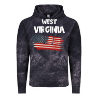 Cloud Black WEST VIRGINIA Vintage Hoodie - Bettercallsaul