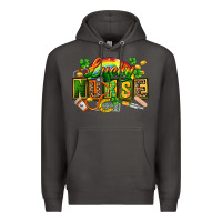 Smoke lucky nurse  St. Patricks Day Premium Hoodie - FaDigitalArtStudio
