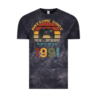 Cloud Black Awesome Since 1991 Vintage Tee - Bettercallsaul