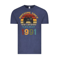 Vintage Denim Awesome Since 1991 Vintage Tee - Bettercallsaul