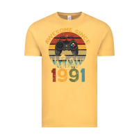 Vintage Mustard Awesome Since 1991 Vintage Tee - Bettercallsaul