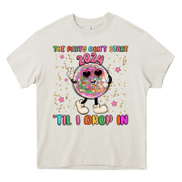 Cream the party don t start til i drop in Heavy Core Tee - MaliasSmallBusiness