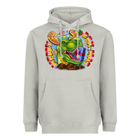 Moon Dust Merry Rexmas Heavyweight Hoodie - CowhideDigitalArt