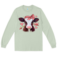 Matcha valentines day baby calf Long Sleeve Tee - Jasminsmagicworld