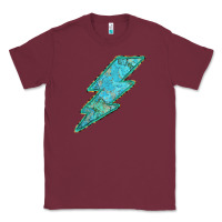 Burgundy Turquoise Lightning Classic Tee - Bettercallsaul