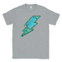 Heather Grey Turquoise Lightning Classic Tee - Bettercallsaul