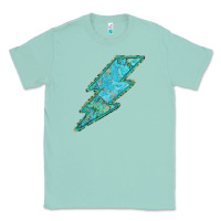 Seafoam Turquoise Lightning Classic Tee - Bettercallsaul