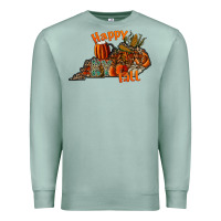 Seafoam happy fall Premium Sweatshirt - CowhideDigitalArt