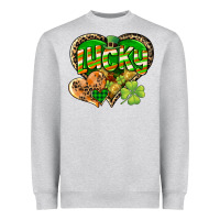 Lucky Heart St. Patrick's Day Heavyweight Sweatshirt | Teevron