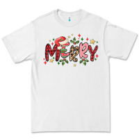 White merry Premium Tee - MaliasSmallBusiness