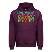 Mauve Wine dachshund mom Urban Hoodie - Artiststas