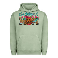 Pigment Oil Green dachshund mom Urban Hoodie - Artiststas