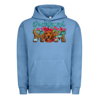 Pigment Pebble Blue dachshund mom Urban Hoodie - Artiststas