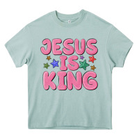 Arona jesus is king Heavy Core Tee - MaliasSmallBusiness
