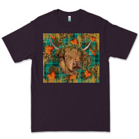 Plum Western Fall Cow Premium Tee - RanaPortraitStore