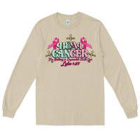 Mushroom Heal Cancer Luke 1:37 cross Cancer Awareness Long Sleeve Tee - HowdyJamesFarm