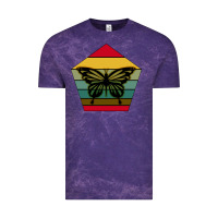 Cloud Purple butterfly Vintage Tee - Bettercallsaul