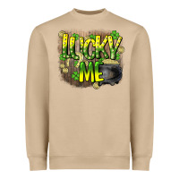 Mushroom lucky me st. patricks day Heavyweight Sweatshirt - HowdyJamesFarm