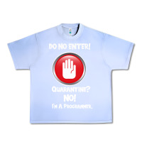 Grape Ice I'm Not In Quarantine I'm A Programmer Urban Heavy Tee - Bettercallsaul
