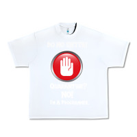 White I'm Not In Quarantine I'm A Programmer Urban Heavy Tee - Bettercallsaul