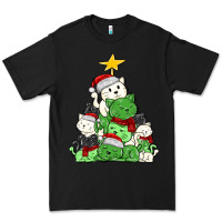 Black Christmas cat tree Premium Tee - MaliasSmallBusiness