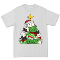Dove Grey Christmas cat tree Premium Tee - MaliasSmallBusiness