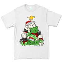 White Christmas cat tree Premium Tee - MaliasSmallBusiness