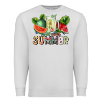 Dove Grey summer Premium Sweatshirt - CowhideDigitalArt