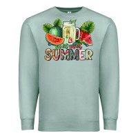 Seafoam summer Premium Sweatshirt - CowhideDigitalArt